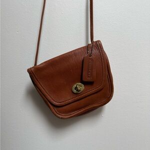 Vintage Coach Leather Crossbody Bag